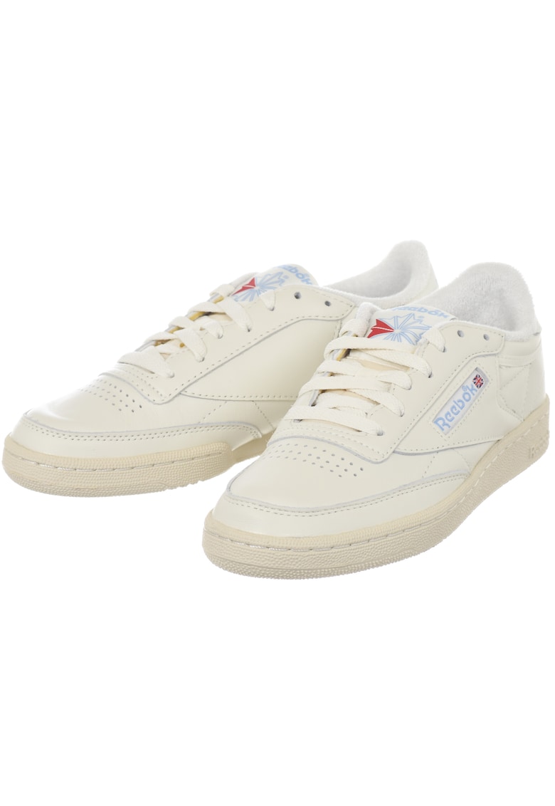 Pantofi sport Club C 85 Vintage - Piele/Textil - Crem