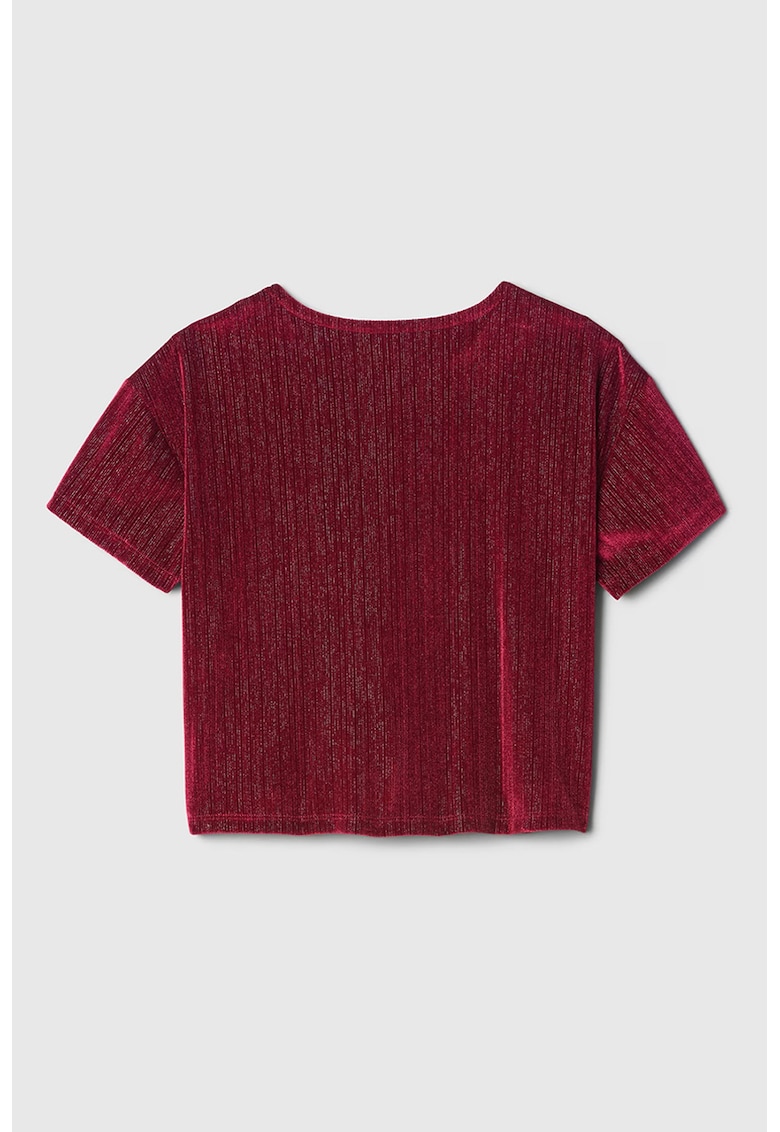 Tricou cu aspect stralucitor