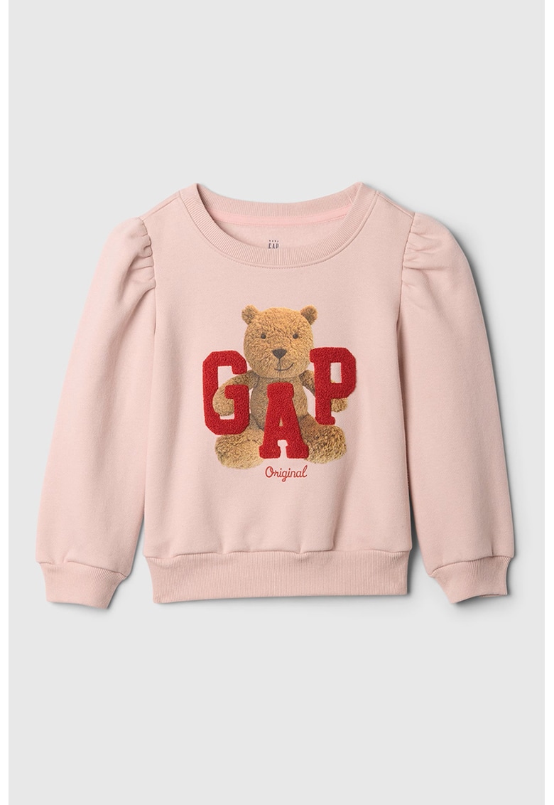 Bluza de trening din amestec de bumbac cu model logo