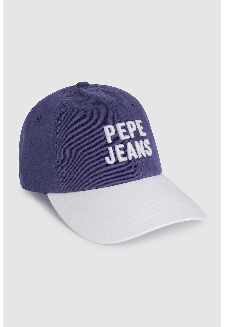 Sapca in doua nuante cu broderie