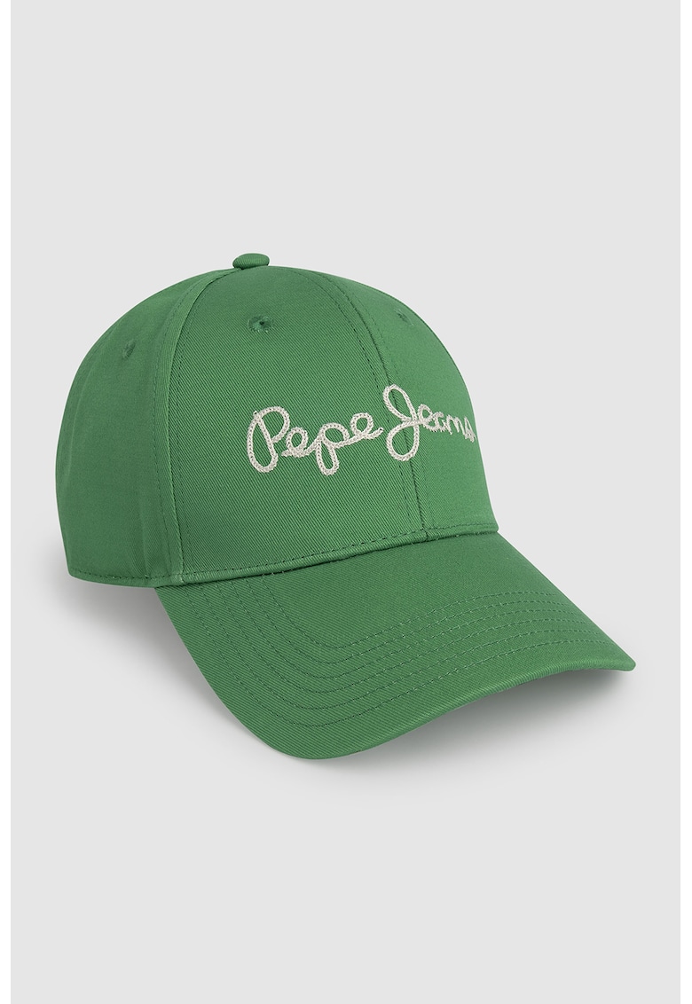 Sapca de bumbac cu logo cusut