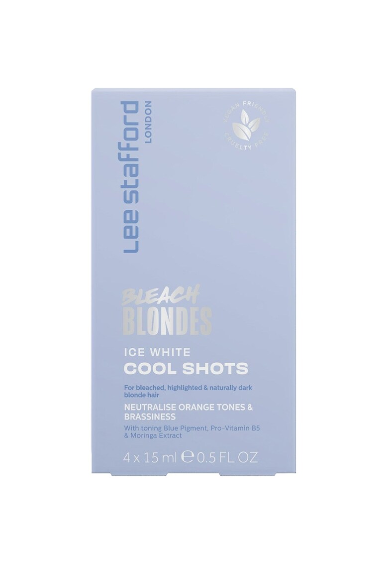 Bleach Blondes Ice White Cool Shot Balsam nuantator 4x15ml