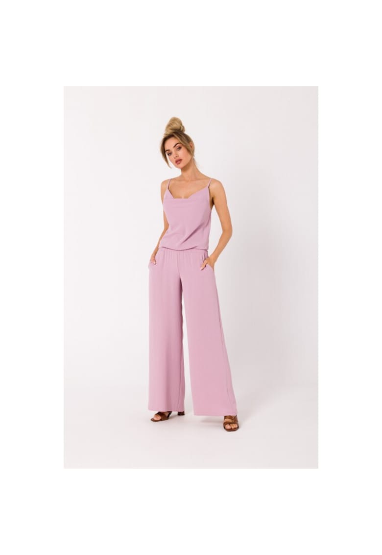 Salopeta cu bretele si pantaloni largi -