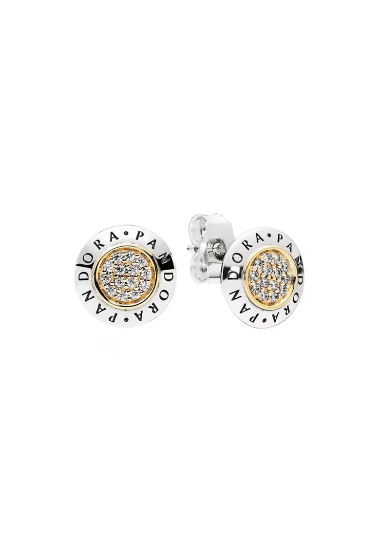 Cercei Signature pave Zirconiu - Argint 925