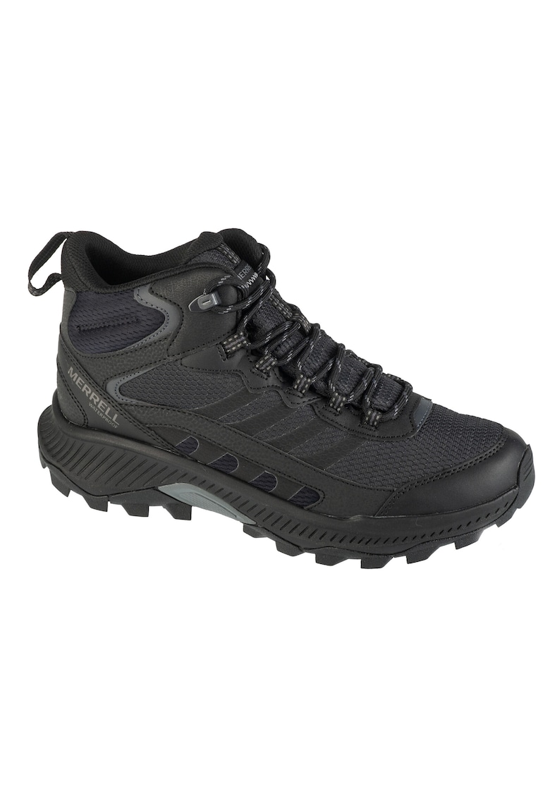 Merrell Pantofi pentru drumetii - Speed Strike 2 Mid WP 1037833 - Negru