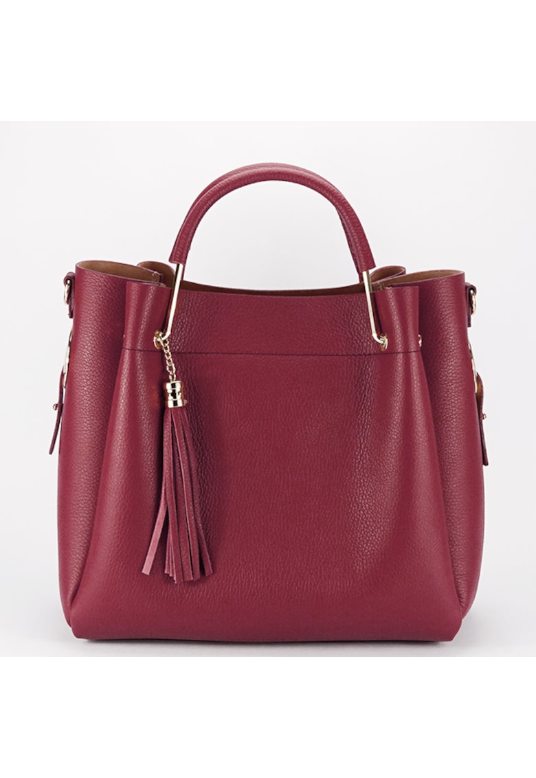 Geanta din piele naturala Ariana 122 Negru 8836