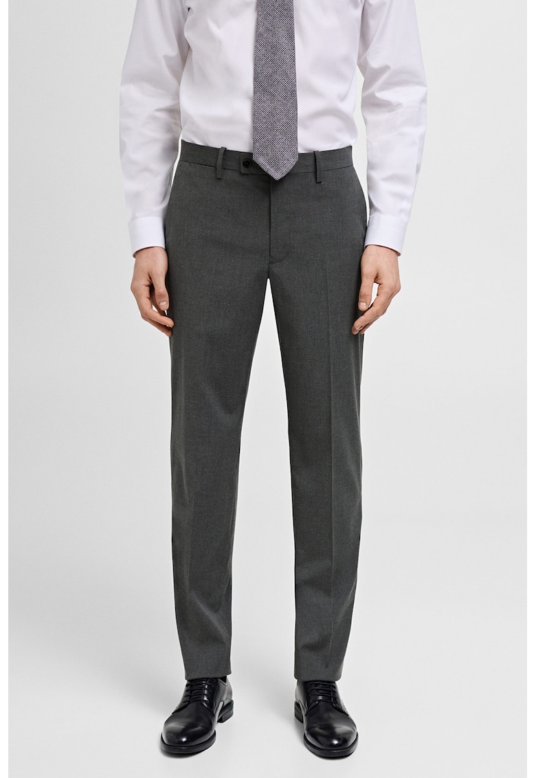 Pantaloni formali cu croiala slim-fit Pantaloni formali cu croiala slim-fit