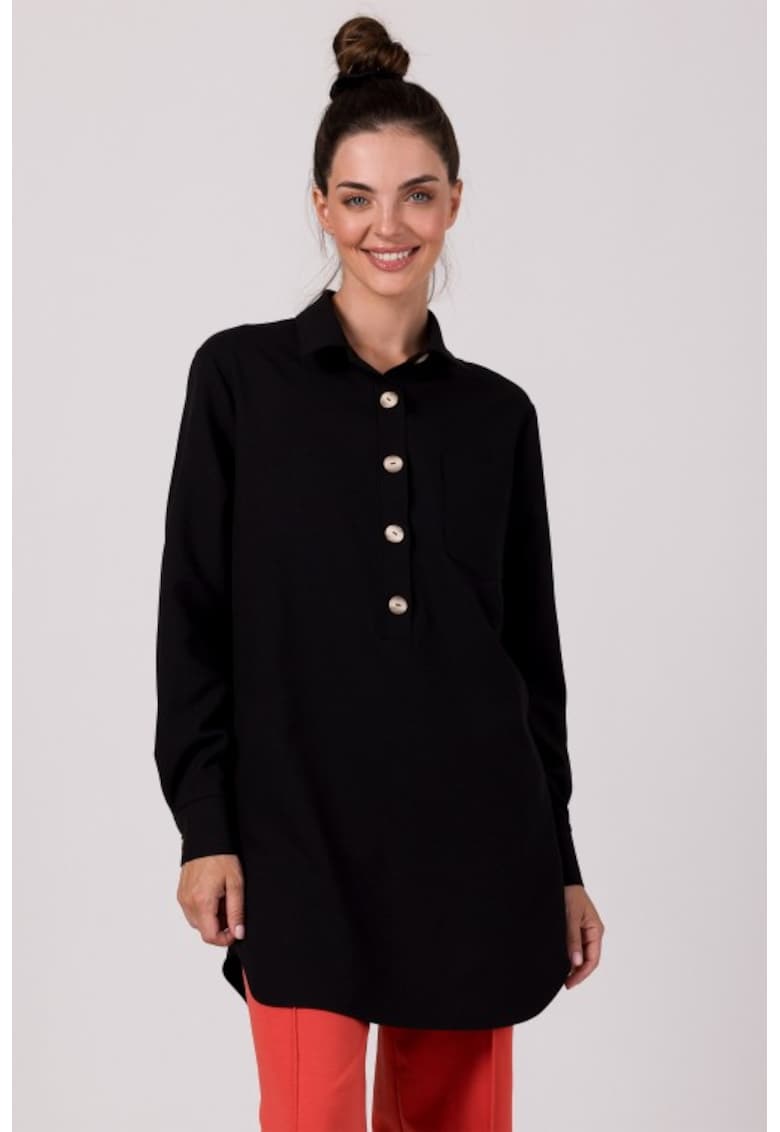 Tunica tip camasa cu guler -