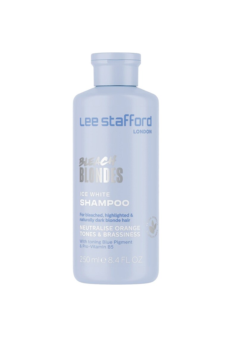 Bleach Blondes Ice White Toning Sampon pentru par blond cu suvite 250 ml