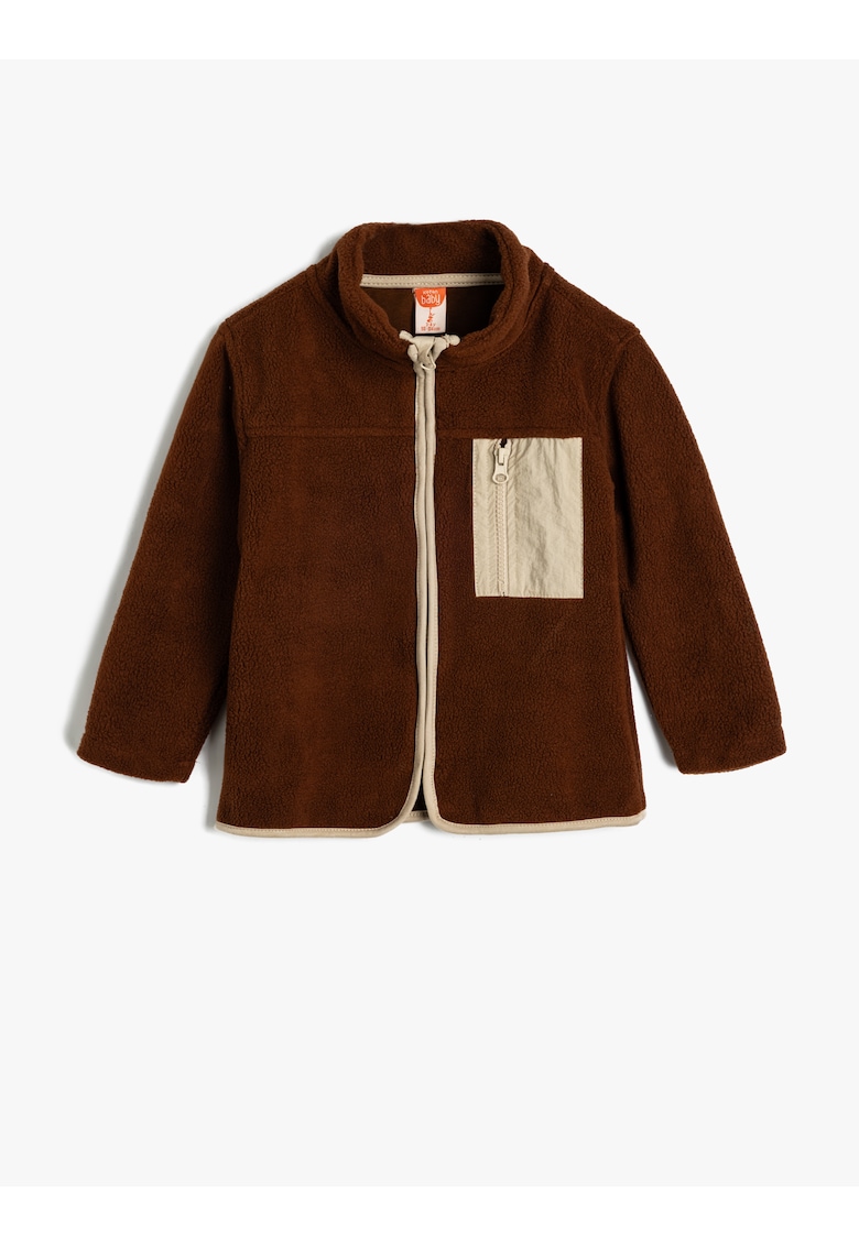 Jacheta polara din amestec de bumbac