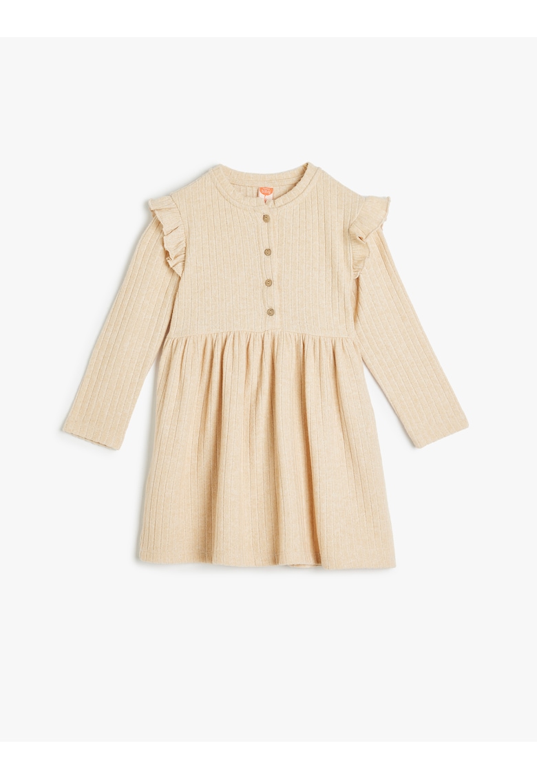 Rochie evazata cu decolteu rotund