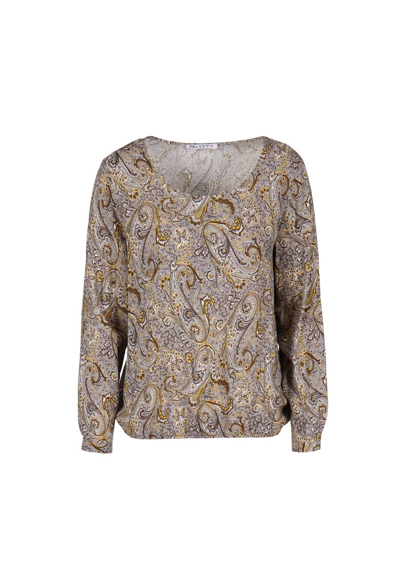 Bluza cu imprimeu paisley - Multicolor