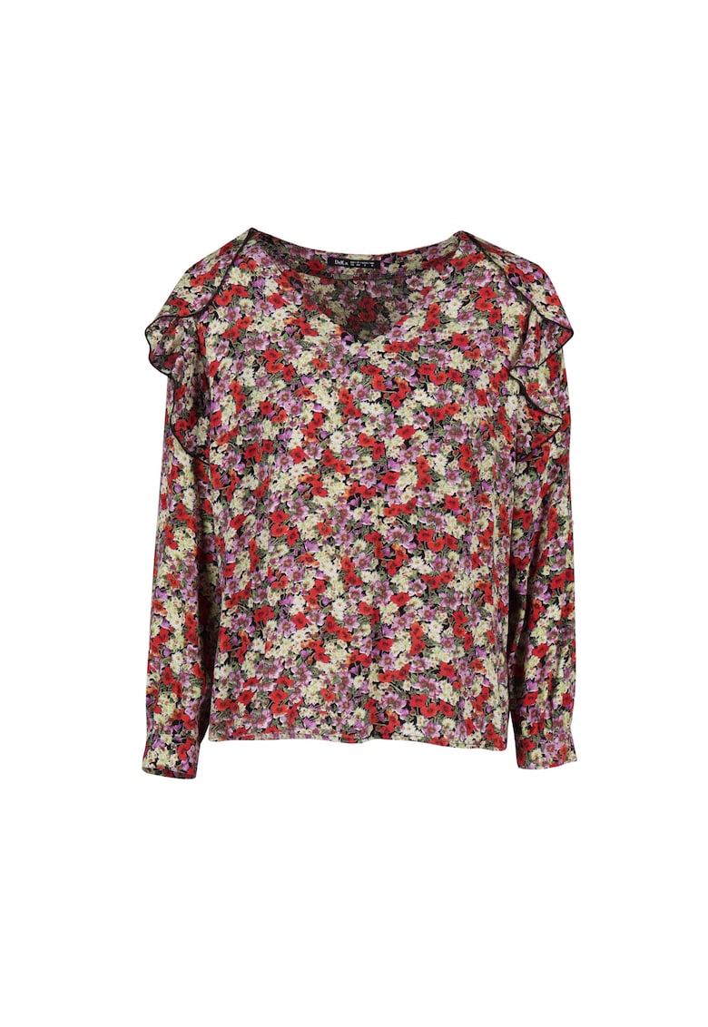 Bluza cu imprimeu floral - Multicolor