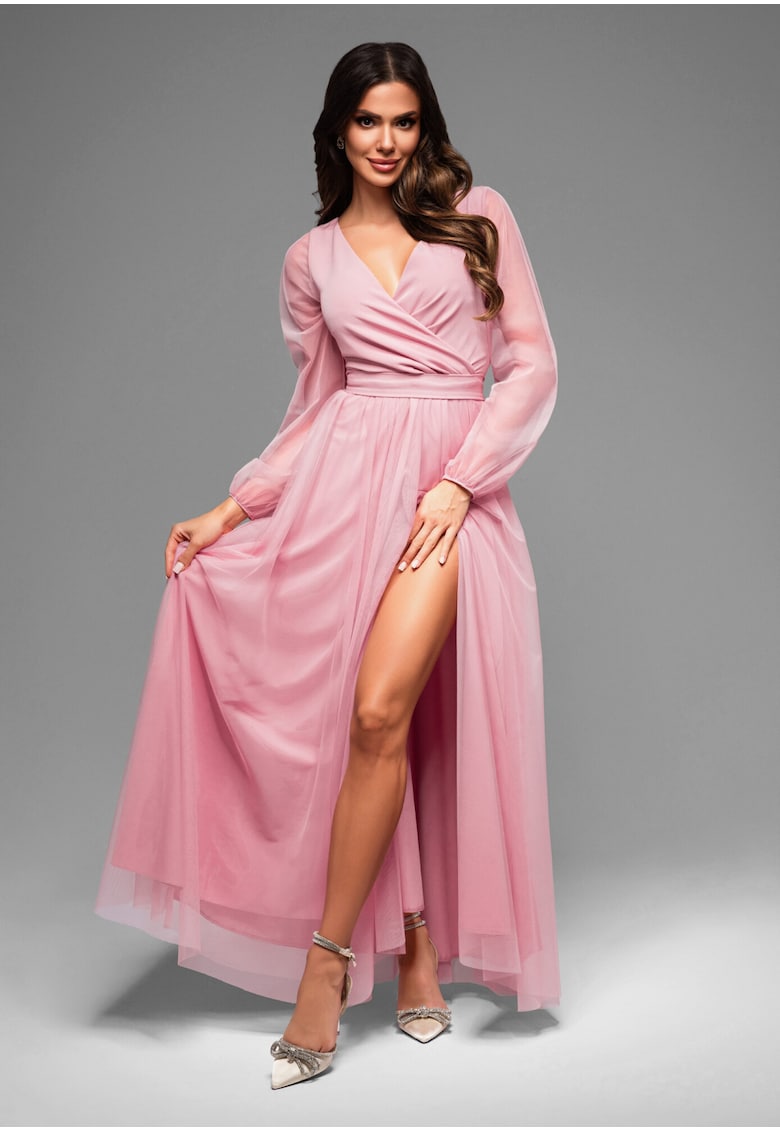 Rochie de seara Maxi LACRICA LA-OM-DLR008 Rochie de seara Maxi LACRICA LA-OM-DLR008