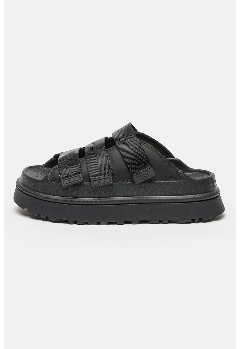 Papuci cu velcro GoldenGlow – negru – UGG Papuci cu velcro GoldenGlow – negru – UGG