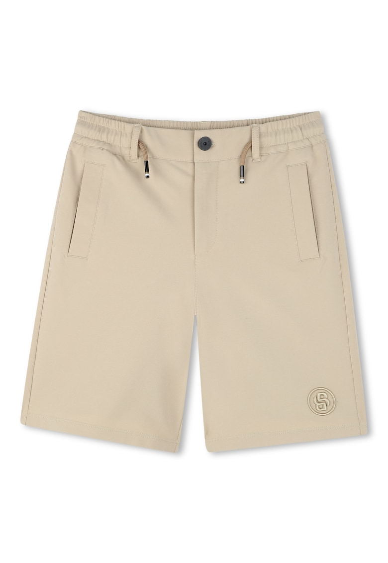 Pantaloni scurti relaxed fit - Bej