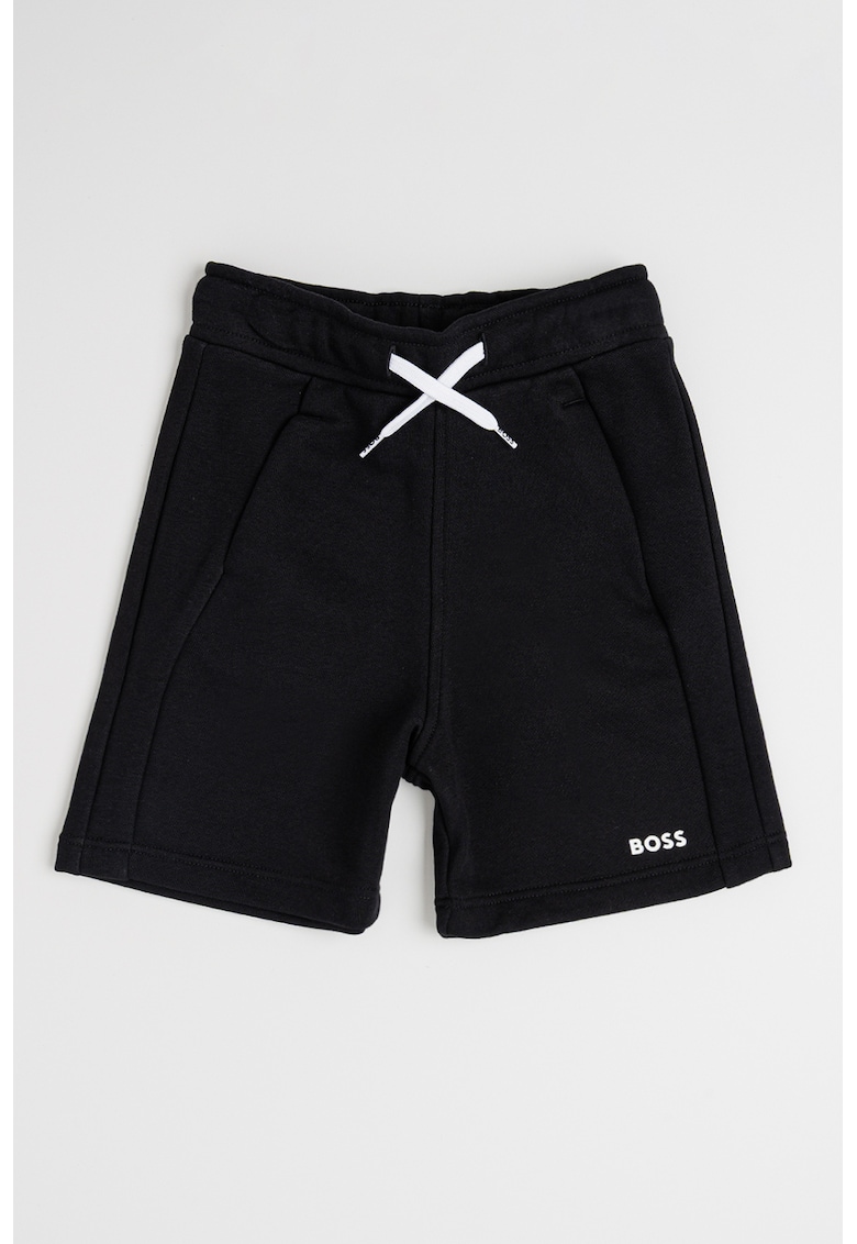 Pantaloni scurti din amestec de bumbac cu buzunare oblice