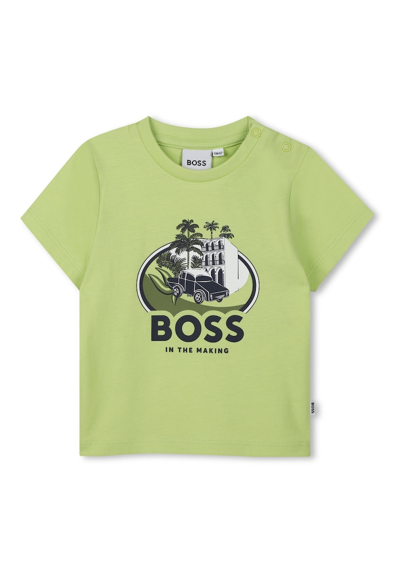 Tricou din bumbac cu imprimeu grafic