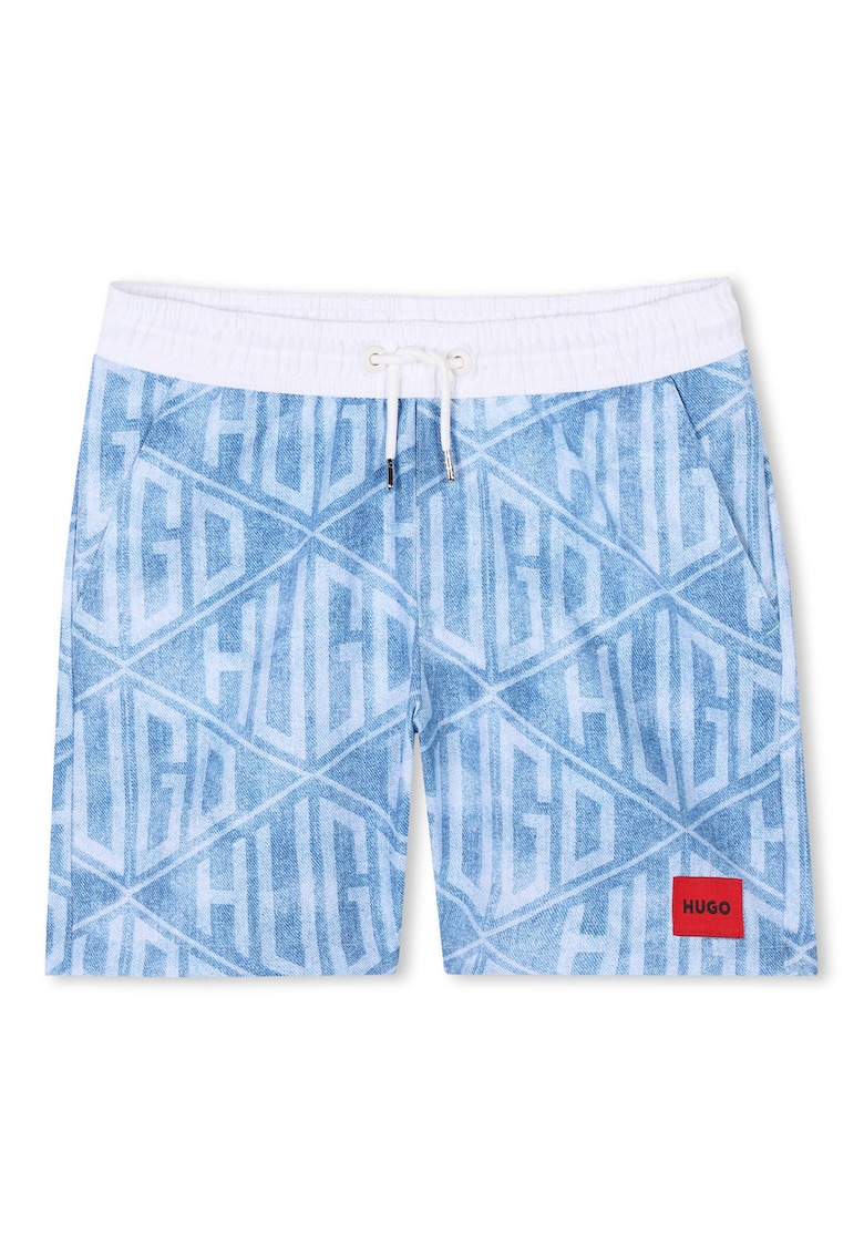 Boxeri de baie cu logo si snur de ajustare