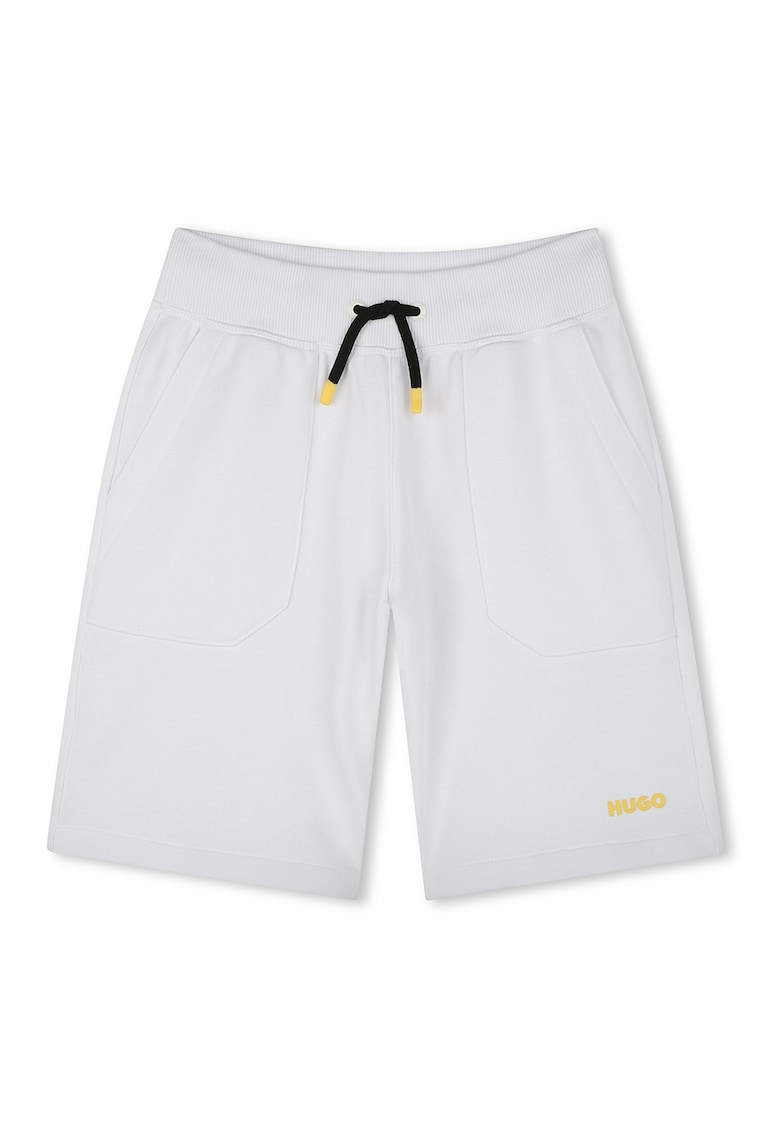 Bermude sport cu imprimeu logo