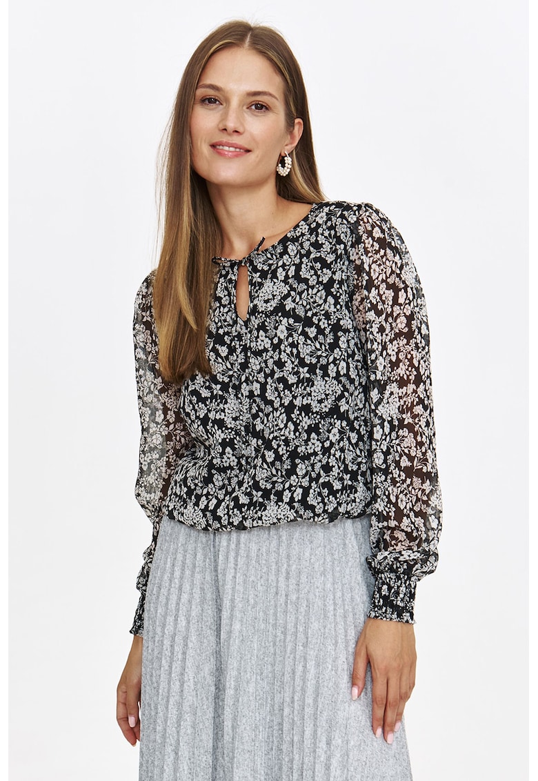 Bluza din sifon cu imprimeu floral