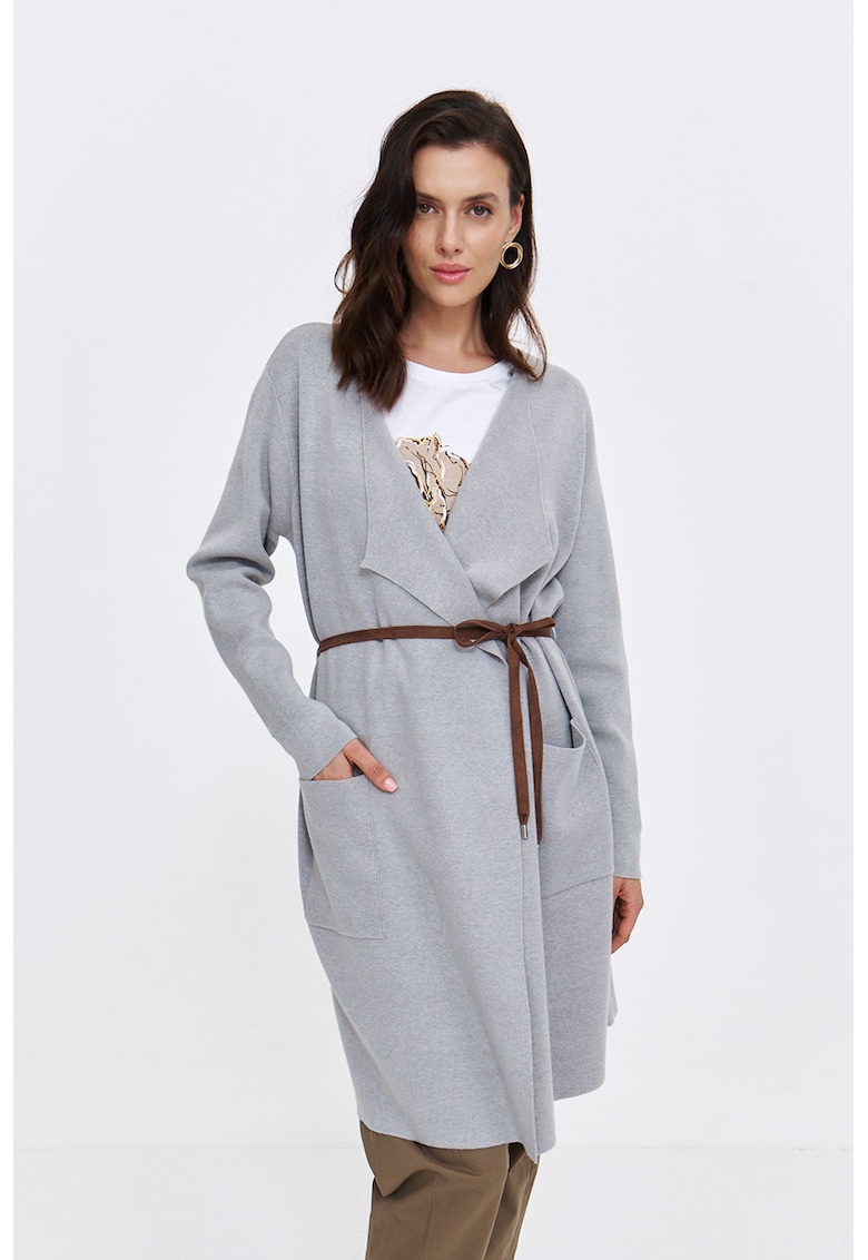 Cardigan cu buzunare laterale