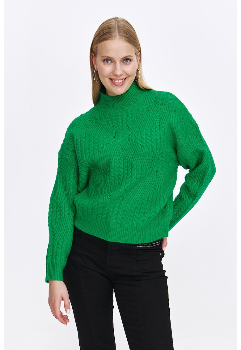 Pulover cu model torsade