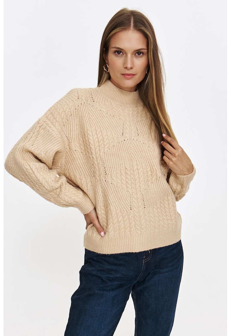 Pulover cu model torsade