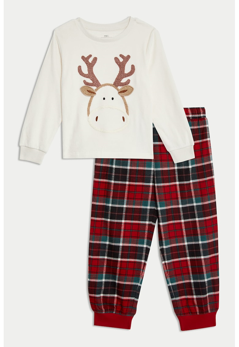 Pijama cu model de Craciun