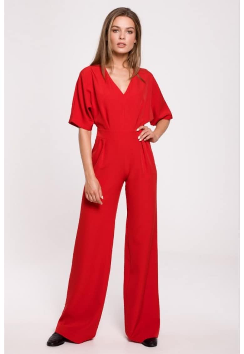 Salopeta cu decolteu in V - evazata -