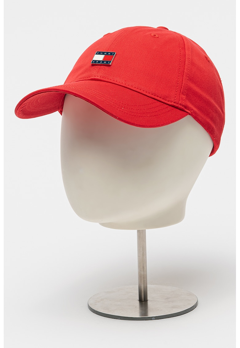Sapca baseball cu logo metalic - Rosu