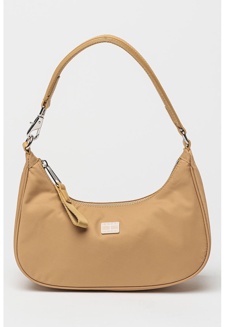 Geanta de umar cu logo Iconic - Maro camel