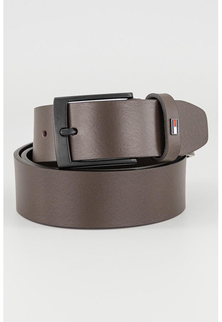 Curea de piele Adan - Maro cognac