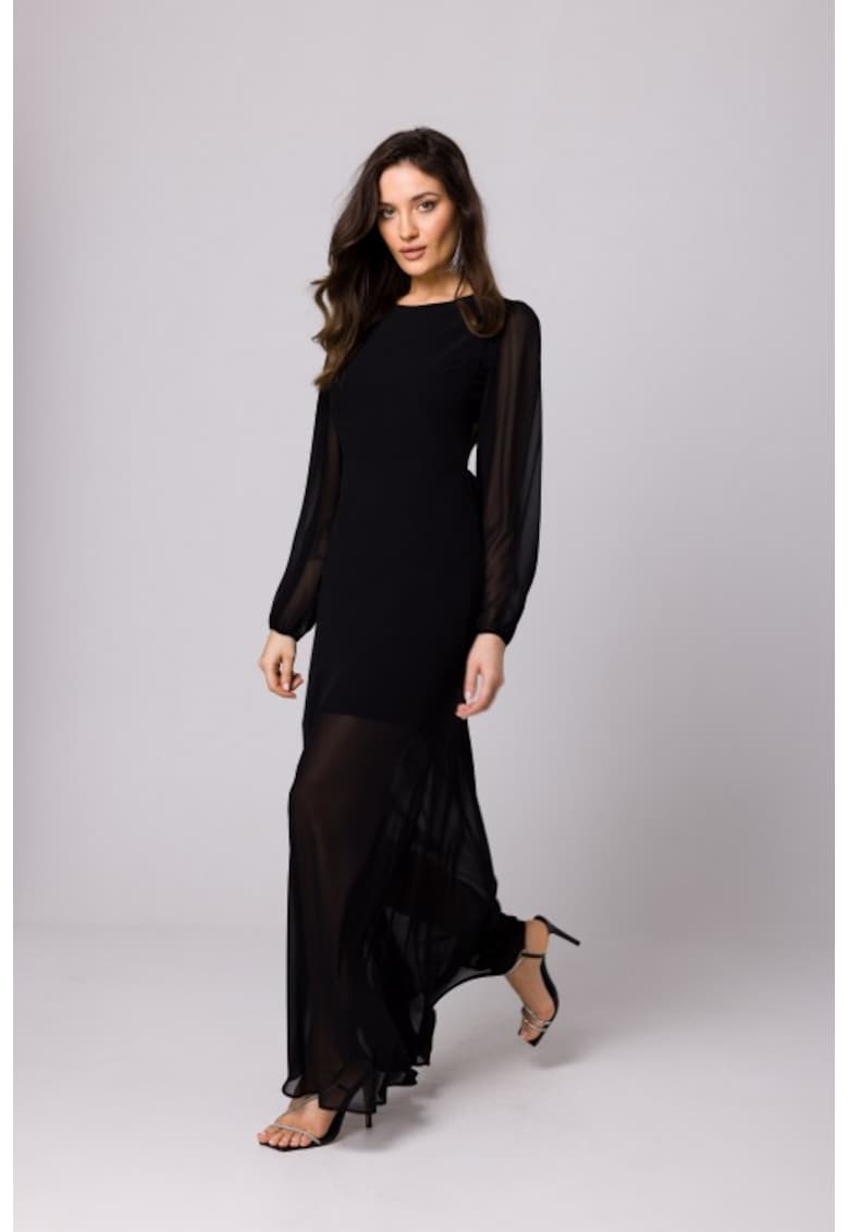 Rochie maxi cu spatele deschis -