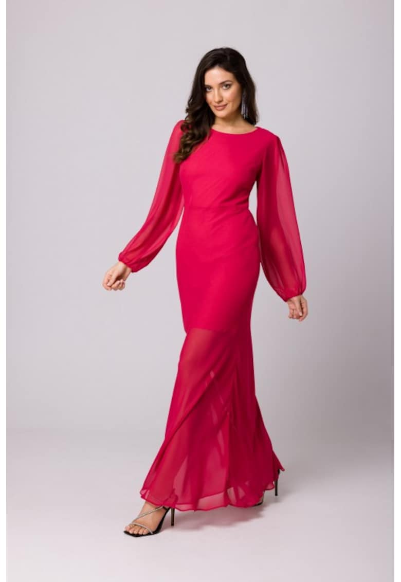 Rochie maxi cu spatele deschis -