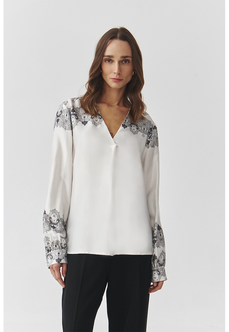 Bluza eleganta cu model floral