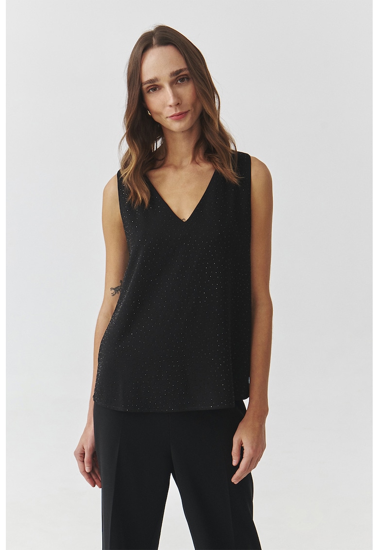 Bluza eleganta cu decolteu in V