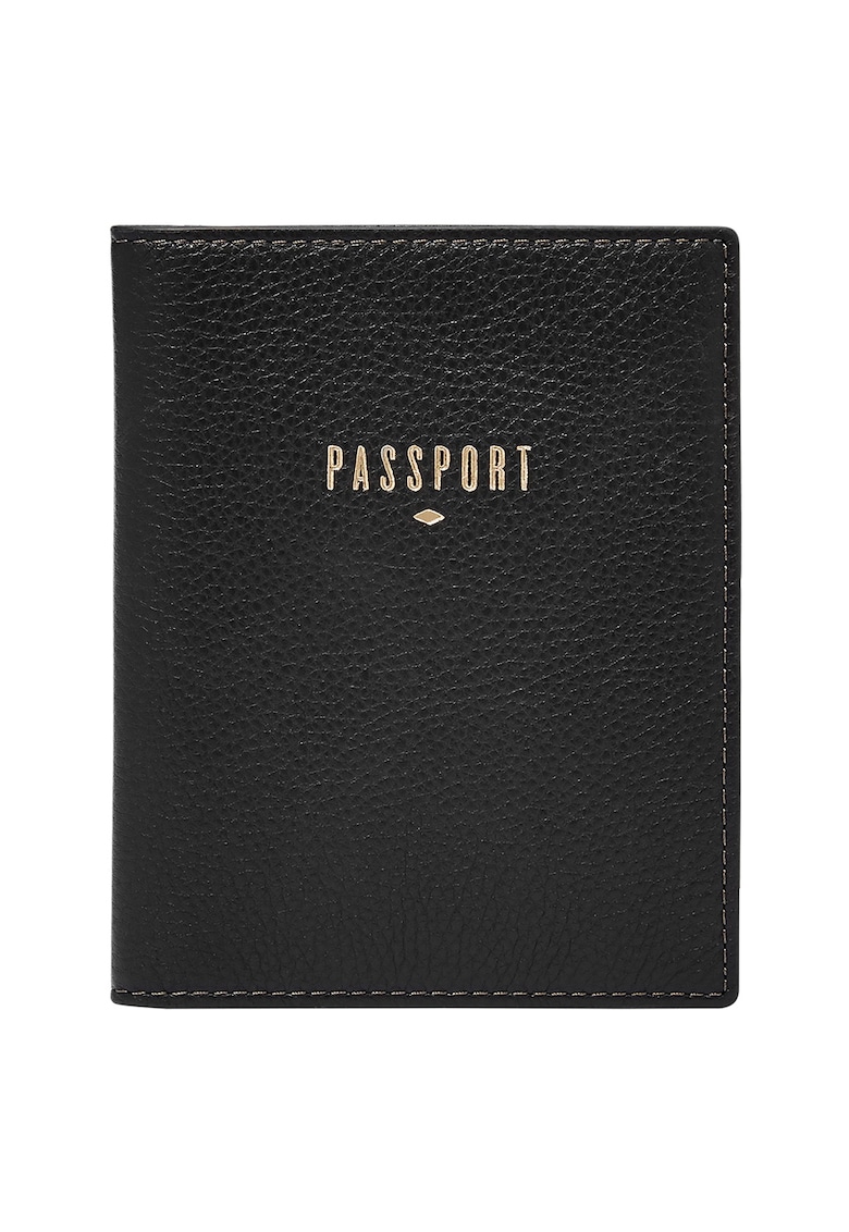 Husa de piele pentru pasaport imagine fashiondays.ro Fossil