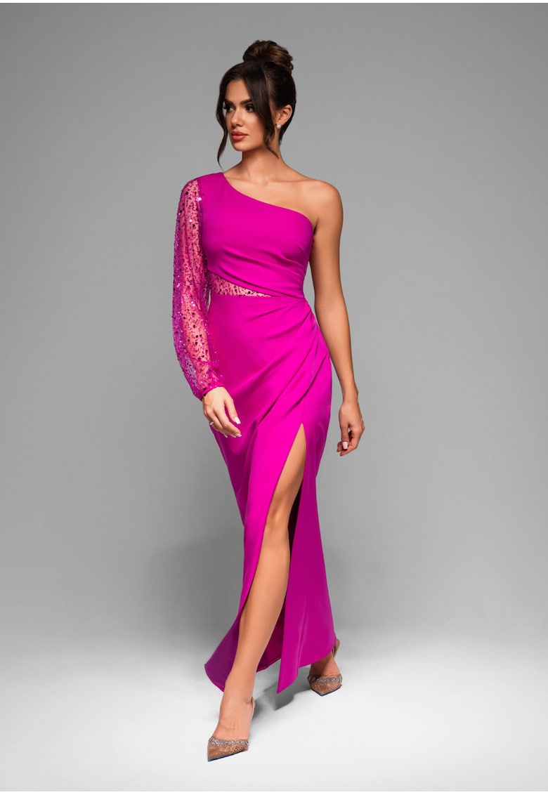 Rochie de seara Maxi LACRICA LA-OM-DLR011 Rochie de seara Maxi LACRICA LA-OM-DLR011