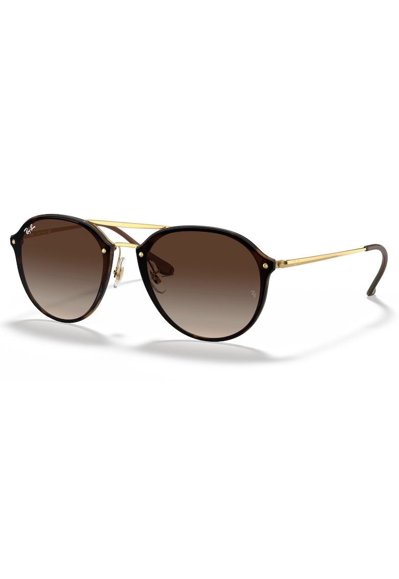 Ray Ban - Ochelari de soare aviator cu lentile in degrade - Maro