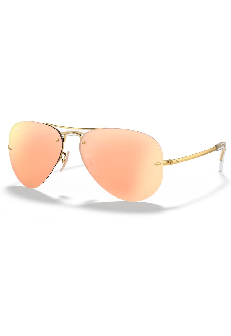Ray Ban - Ochelari de soare aviator cu lentile oglinda