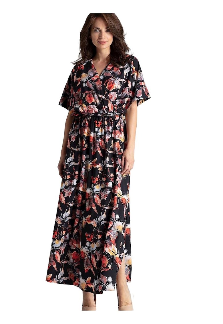 Rochie de zi -  Poliester/Elastan - Negru