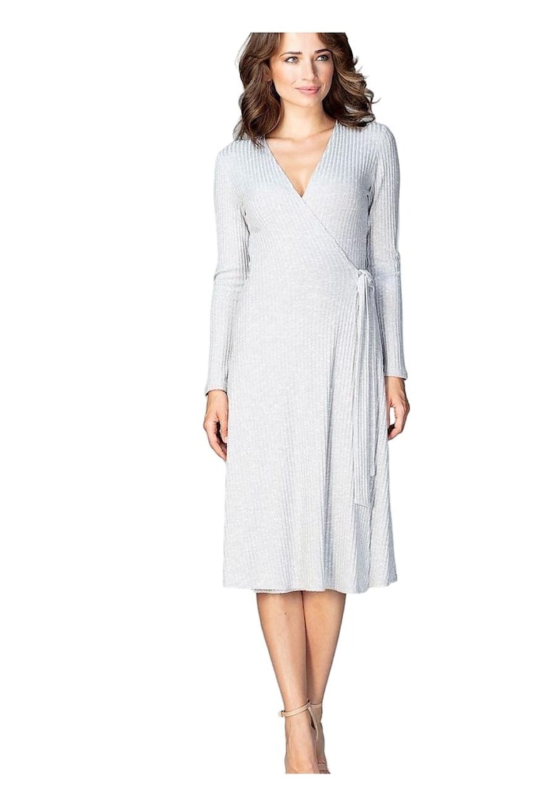 Rochie - Viscoza/Poliester - Gri
