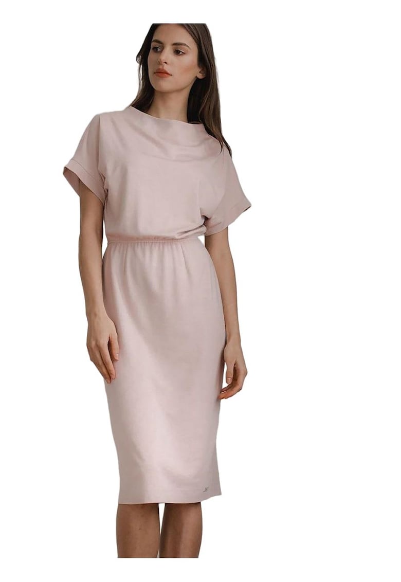 Rochie 590219 -  Viscoza/Poliester - Roz