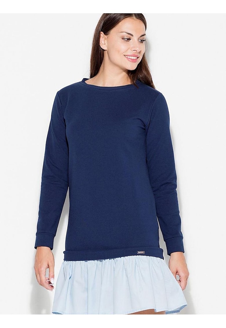 Rochie de zi cu zi -  casual - confortabil - material usor - albastru