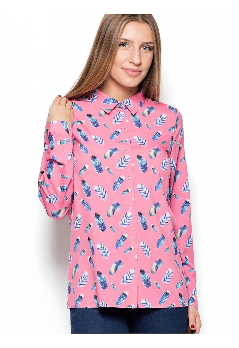 Camasa dama -  Textil - Roz