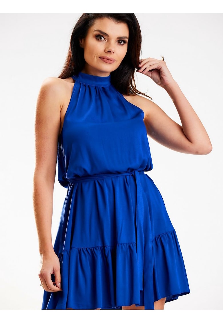 Rochie de zi cu zi - casual - confortabil - albastru - material usor