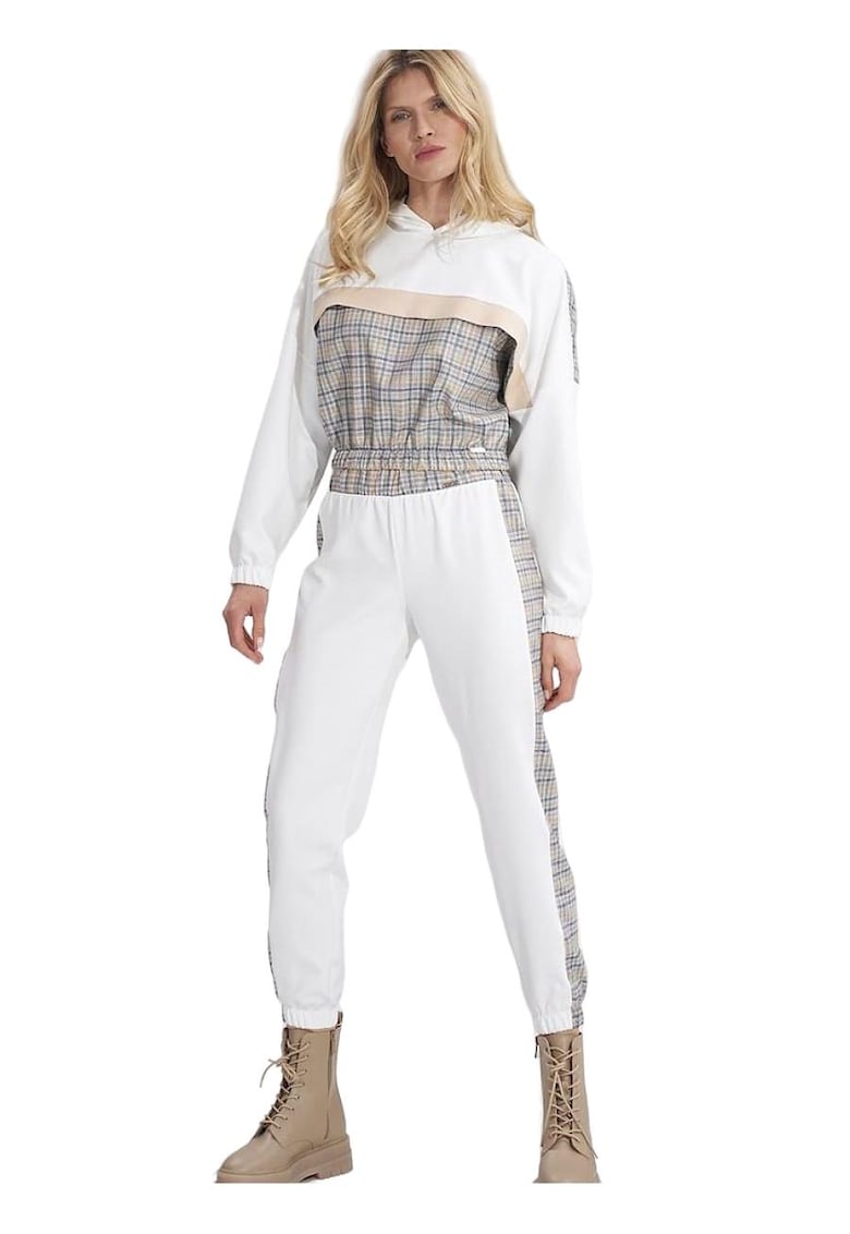 Pantaloni dama - Bej - Poliester/Elastan -