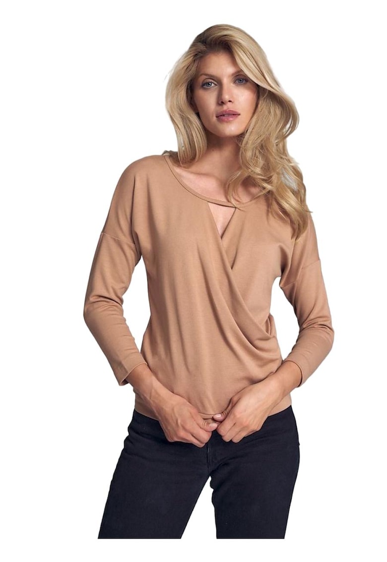 Bluza dama 590219 -  Viscoza/Poliester - Bej