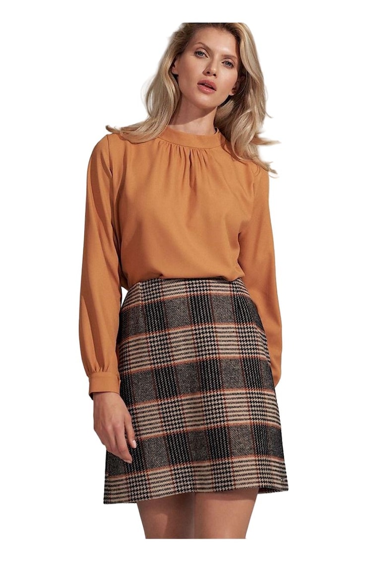 Bluza dama - Poliester/Viscoza - Maro